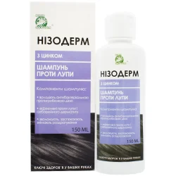 Шампунь проти лупи Нізодерм з цинком, 150 мл