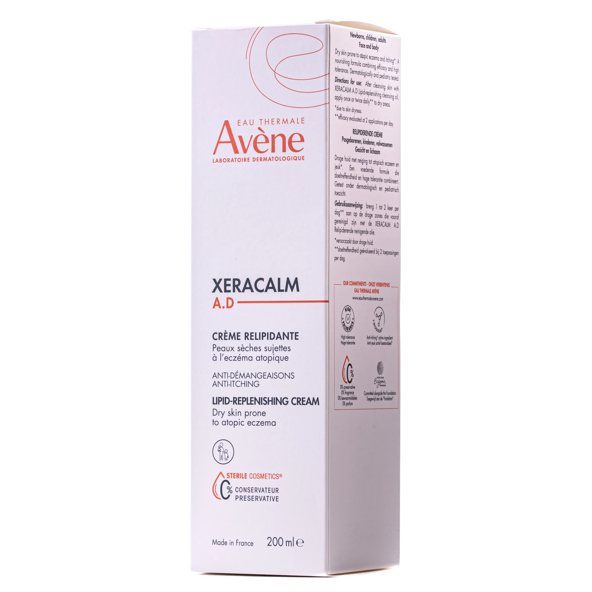 Крем для обличчя та тіла Avene (Авен) XeraCalm A.D, 200 мл
