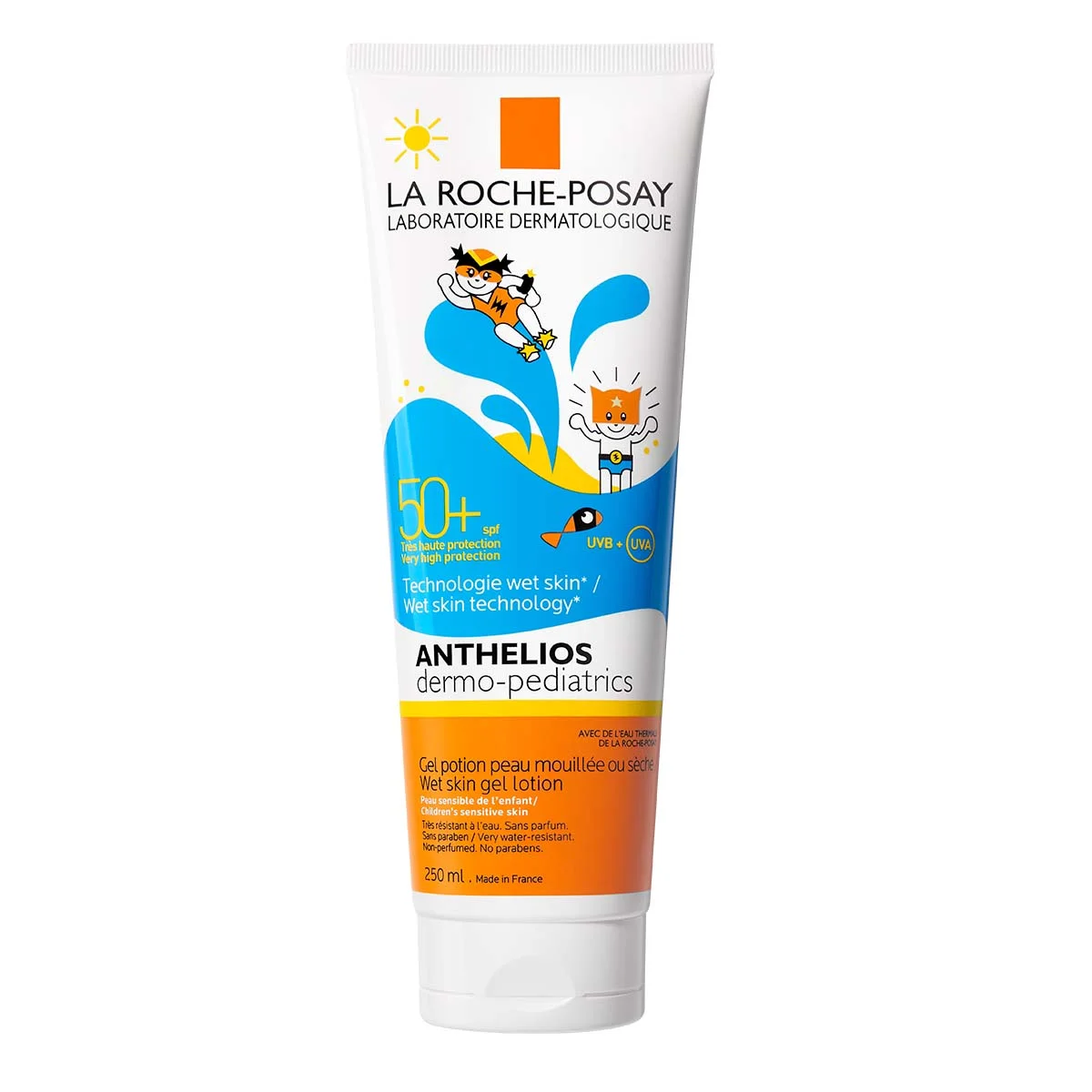 Гель-лосьйон La Roche-Posay (Ля Рош-Позе) Anthelios Dermo-Pediatrics SPF 50+ для вологої шкіри, 250 мл