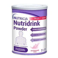 Ентеральне харчування Nutridrink (Нутрідрінк) Powder зі смаком полуниці, 335 г