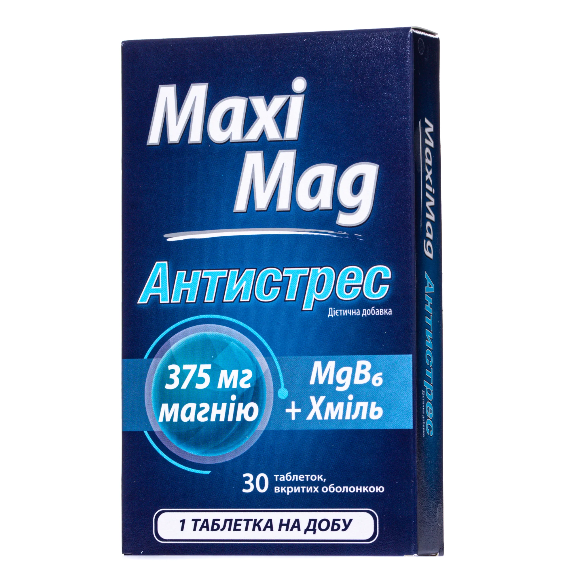 МаксіМаг Антистрес таблетки, 30 шт.