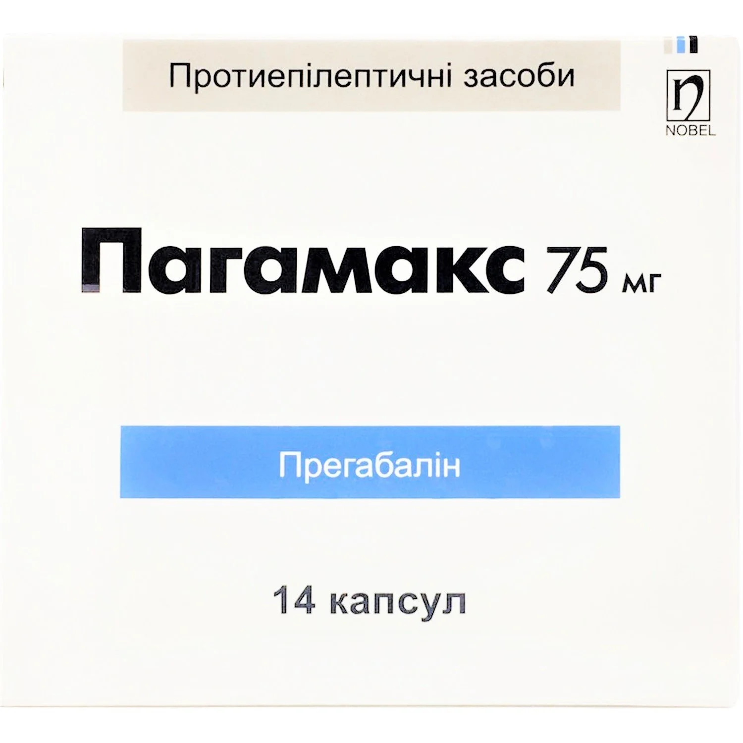 Пагамакс капсулы по 75 мг, 14 шт.: инструкция, цена, отзывы, аналоги.  Купить Пагамакс капсулы по 75 мг, 14 шт. от Нобель, Туреччина в Украине:  Киев, Харьков, Одесса | Подорожник