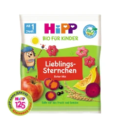 Снек органічний мультизлаковий Hipp (Хіпп) з фруктово-овочевим міксом, 30 г