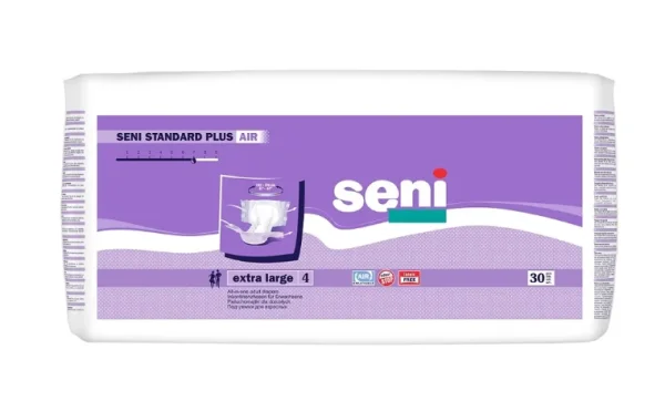 Підгузки для дорослих Сені Стандарт Плюс Ейр (Seni Standard Plus Air), розмір XL, 30 шт.