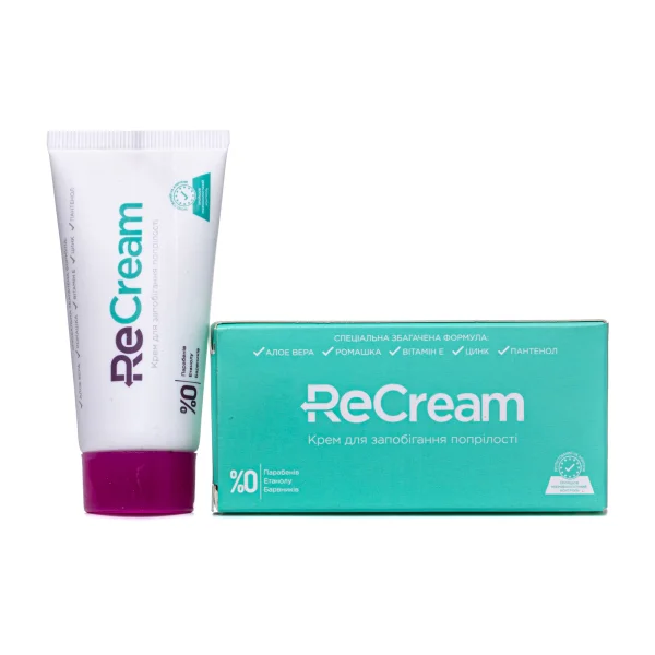 Крем дитячий від опрілостей Рекрем (Recream), 30 г: інструкція