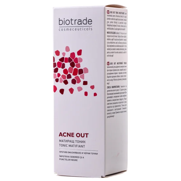 Тоник против угревой сыпи Biotrade (Биотрейд) Acne Out, 60 мл