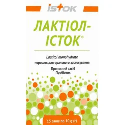 Лактіол-Істок пор. д/орал. р-ну саше 10г №15