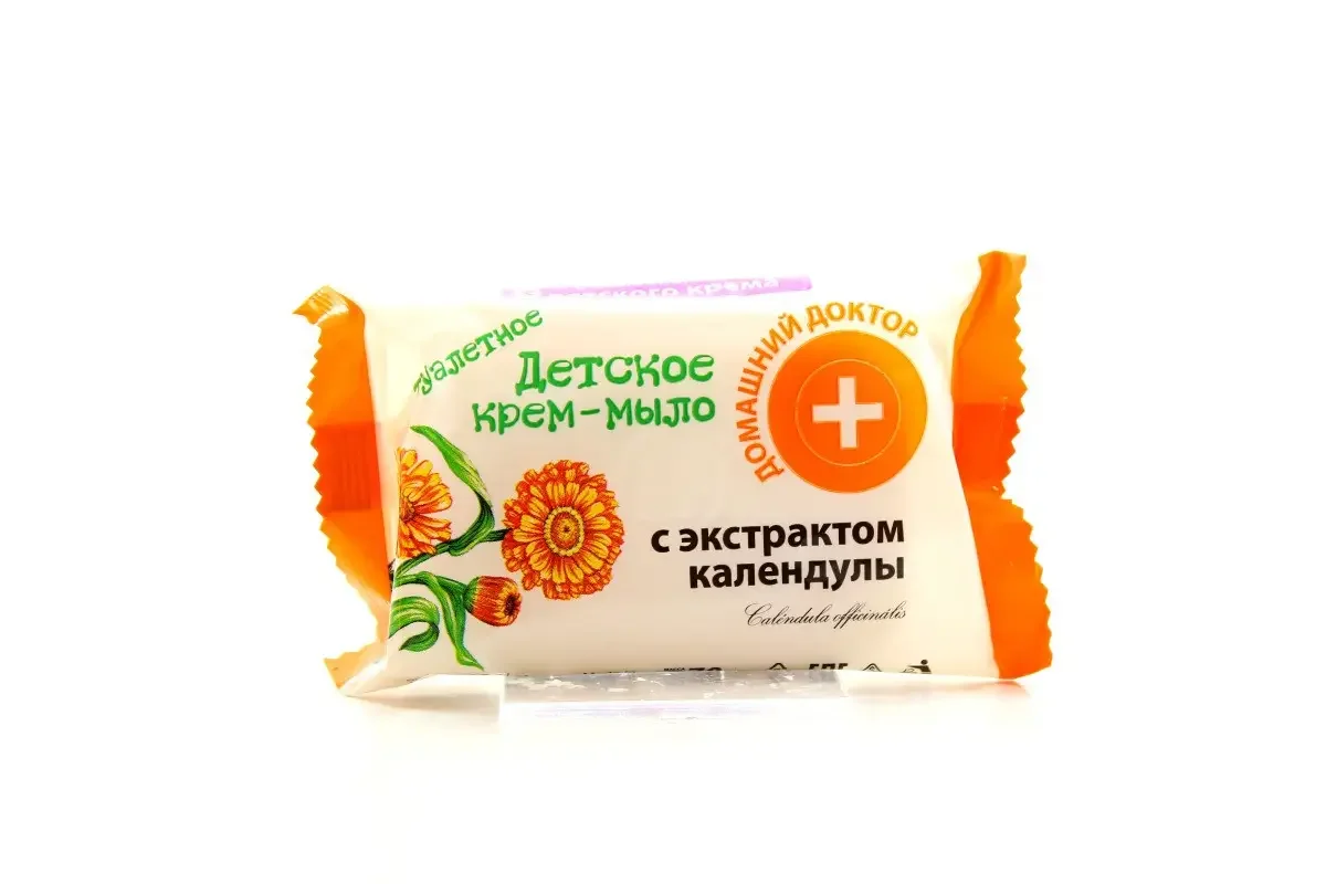 Крем-мило дитяче Домашній Доктор з календулою, 70 г