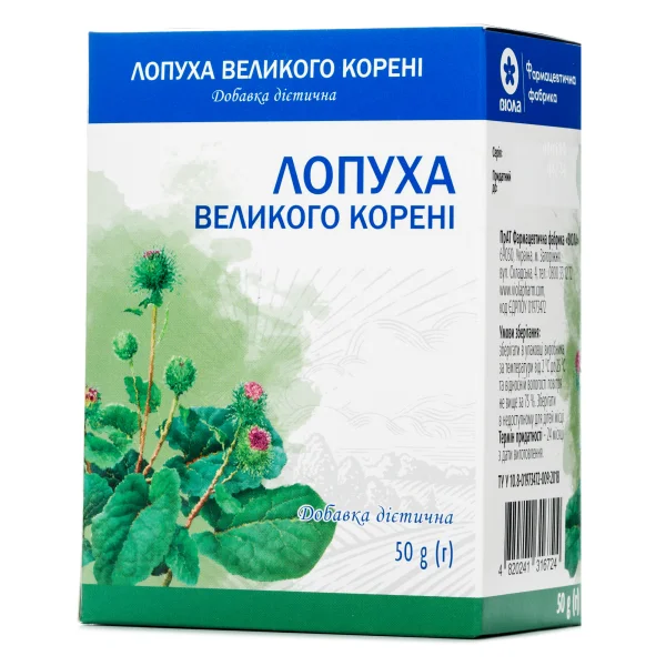 Фіточай корені Лопуха великого, 50 г