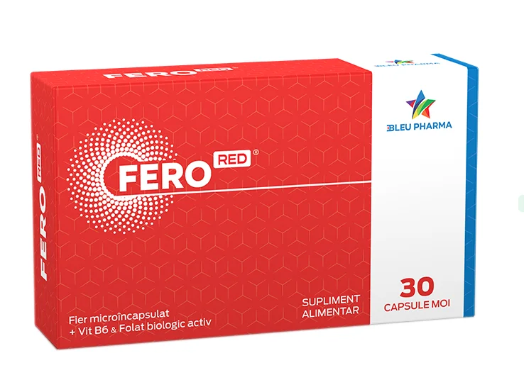 (Fero red) Феро ред капсули, 30 шт.