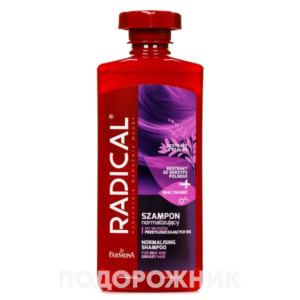 Шампунь Радикал (Radical) нормализующий для жирных волос, 400 мл