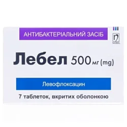 Лебели в таблетках по 500 мг, 7 шт.