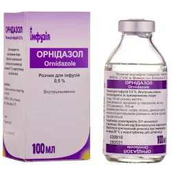 Орнідазол р-н д/інф. 500мг фл. 100мл №1