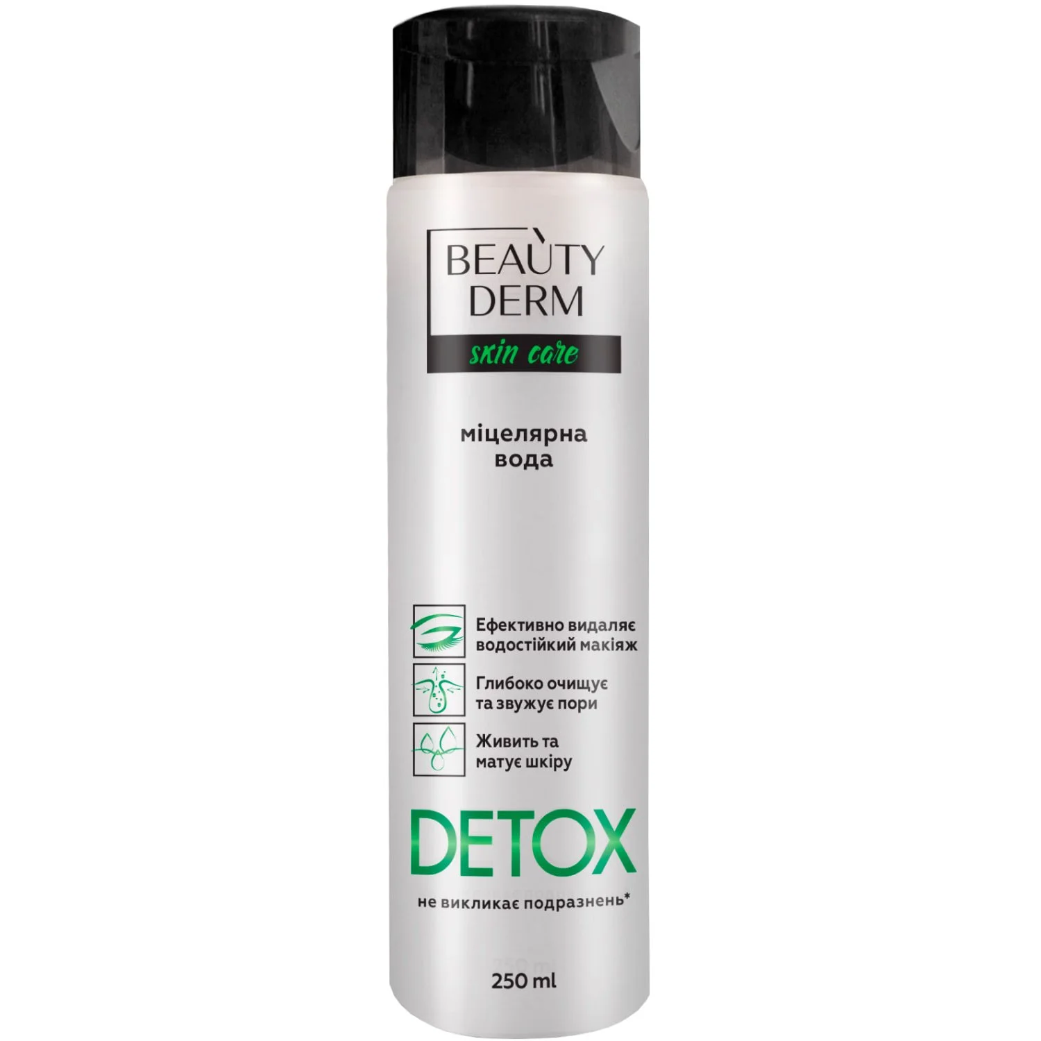 Міцелярна вода Б’ютіДерм (Beauty Derm) Детокс, 250 мл