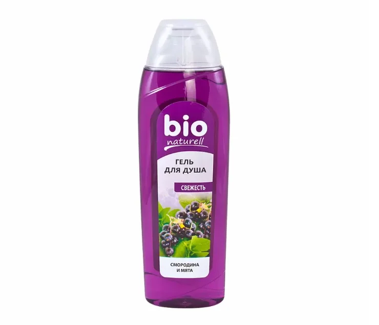 Гель для душу Bio Naturell (Біо Натурель) Смородина та м’ята, 500 мл