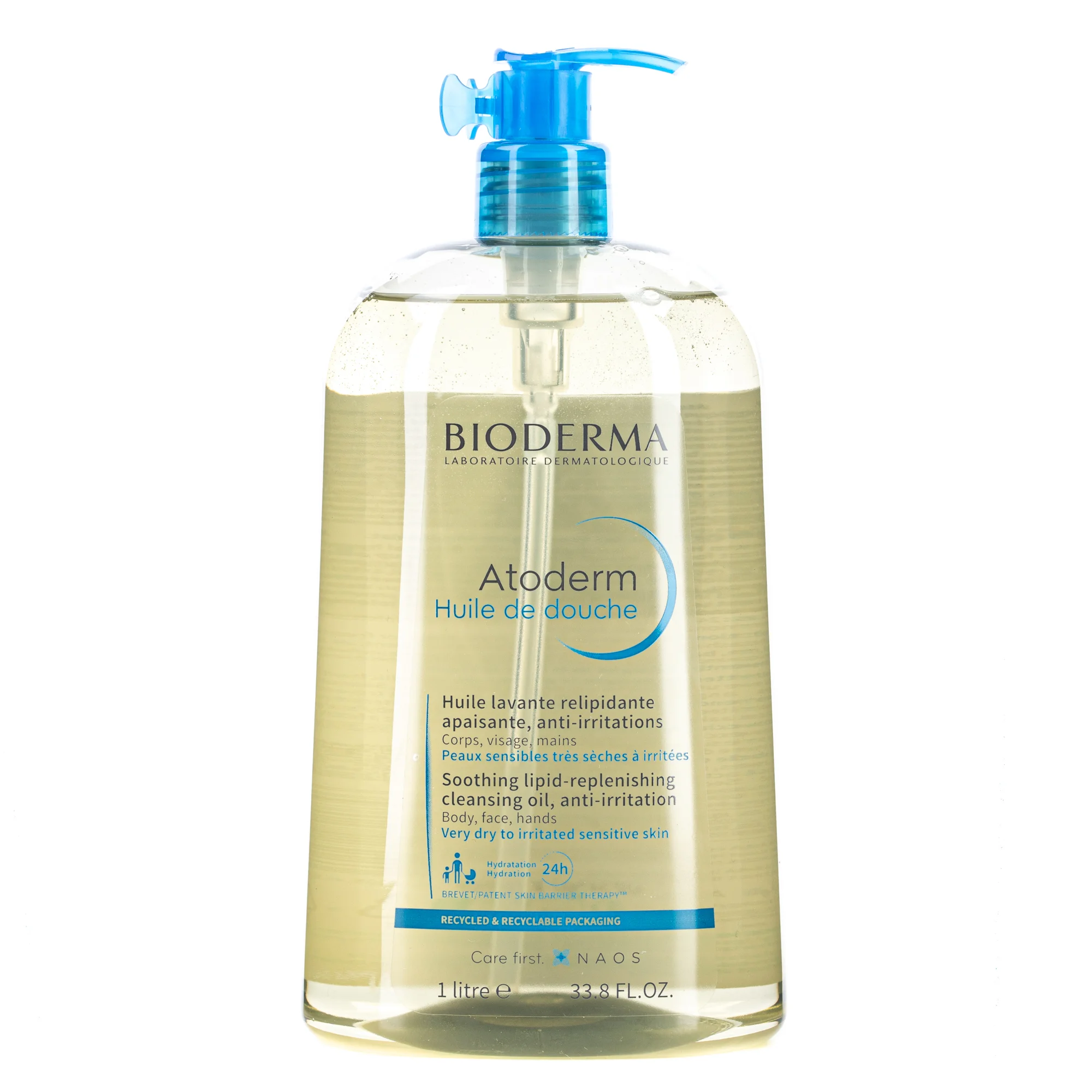 Олія для душу Біодерма (Bioderma) Atoderm, 1 л