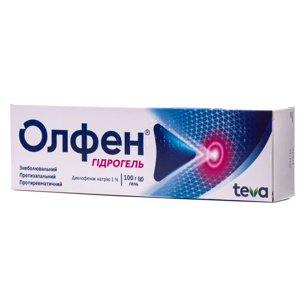 Олфен гідрогель 1%, 100 г