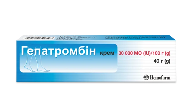 Гепатромбін крем 30000 МО, 40 г