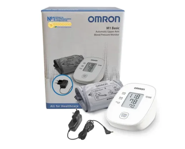 Тонометр Omron (Омрон) М1 Basic (HEM-7121J- AF) автоматичний з адаптером HHP-CM01
