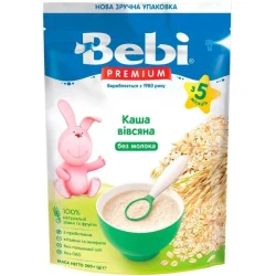 Каша Бебі Преміум (Bebi Premium) безмолочна вівсяна, 200 г