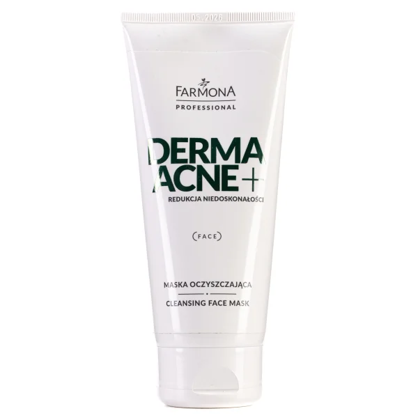 Маска для лица ДермаАкне+ (DermaAcne+) очищающая, 200 мл