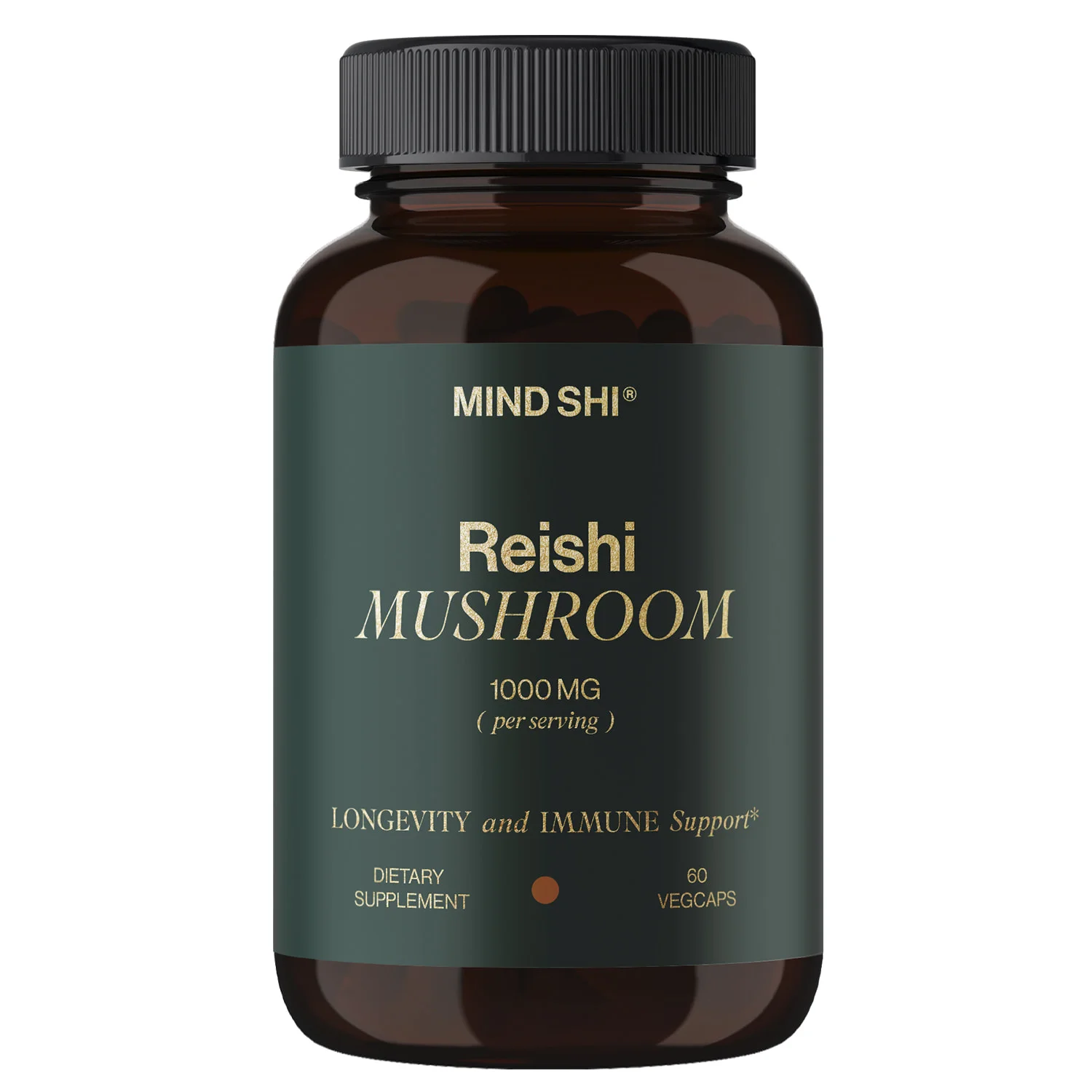 Гриб Рейші Mind Shi (Майнд Ші) Reishi капсули по 1000 мг, 60 шт.