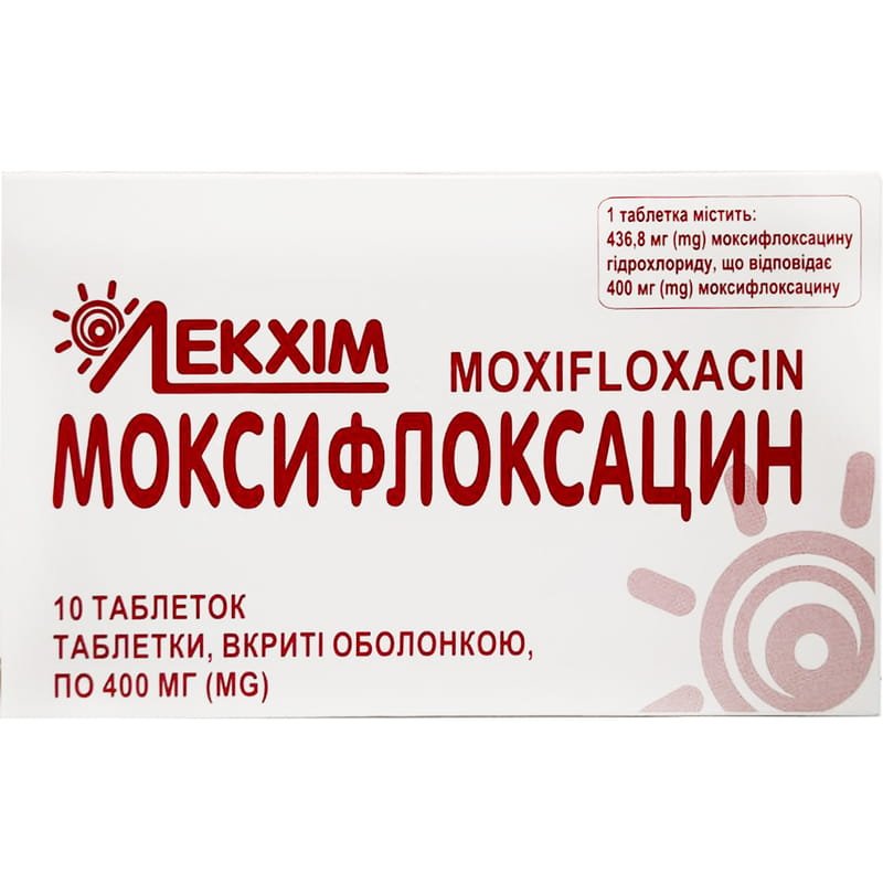 Аналоги препарата Моксифлоксацин в таблетках по 400 мг, 10 шт .