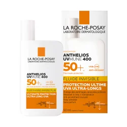 Сонцезахисний флюїд La Roche-Posay Антеліос (Ля Рош-Посе) для чутливої шкіри обличчя SPF 50+, 50 мл