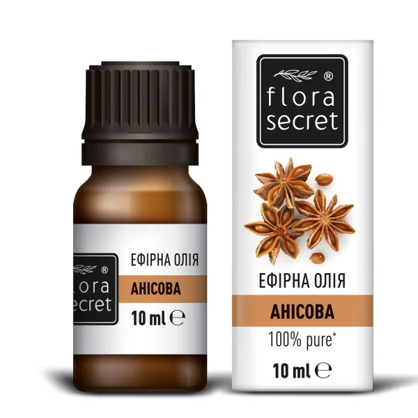  Ефірна олія Flora Secret (Флора Сікрет) анісова, 10 мл