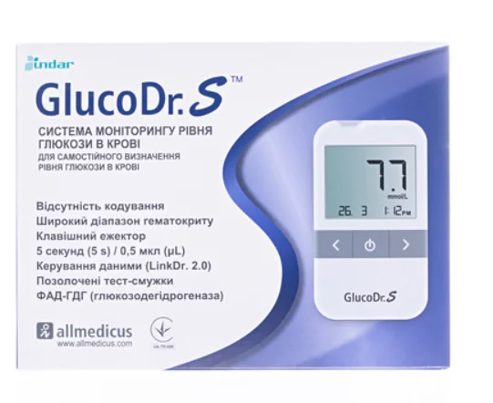 Глюкометр ГлюкоДоктор С (GlucoDr. S) AGM-513S