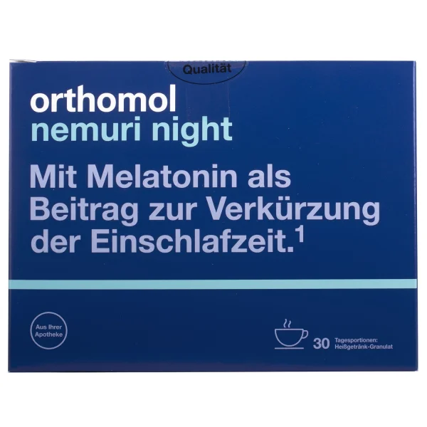 Ортомол (Orthomol) Немури Найт витаминный комплекс для здорового сна, 30 шт.