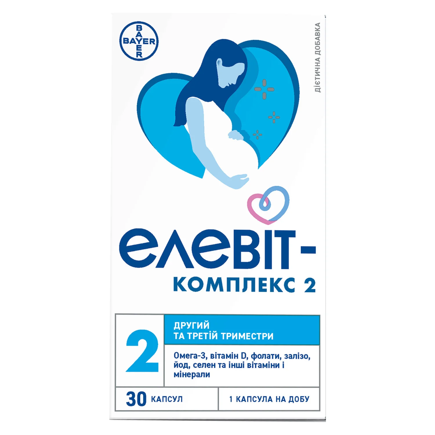 Елевіт-Комплекс 2 капсули, 60 шт.