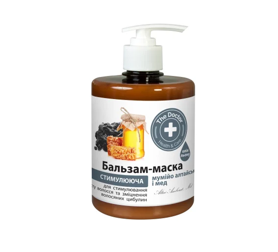 Бальзам-маска для волосся The Doctor мумійо алтайське з медом, 500 мл