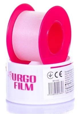 Пластир медичний Urgofilm (Ургофільм) на полімерній основі прозорий 5 м х 2,5 см, 1 шт