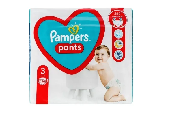 Подгузники-трусики детские Pampers (Памперс) Pants меди (6-11 кг), 29 шт.