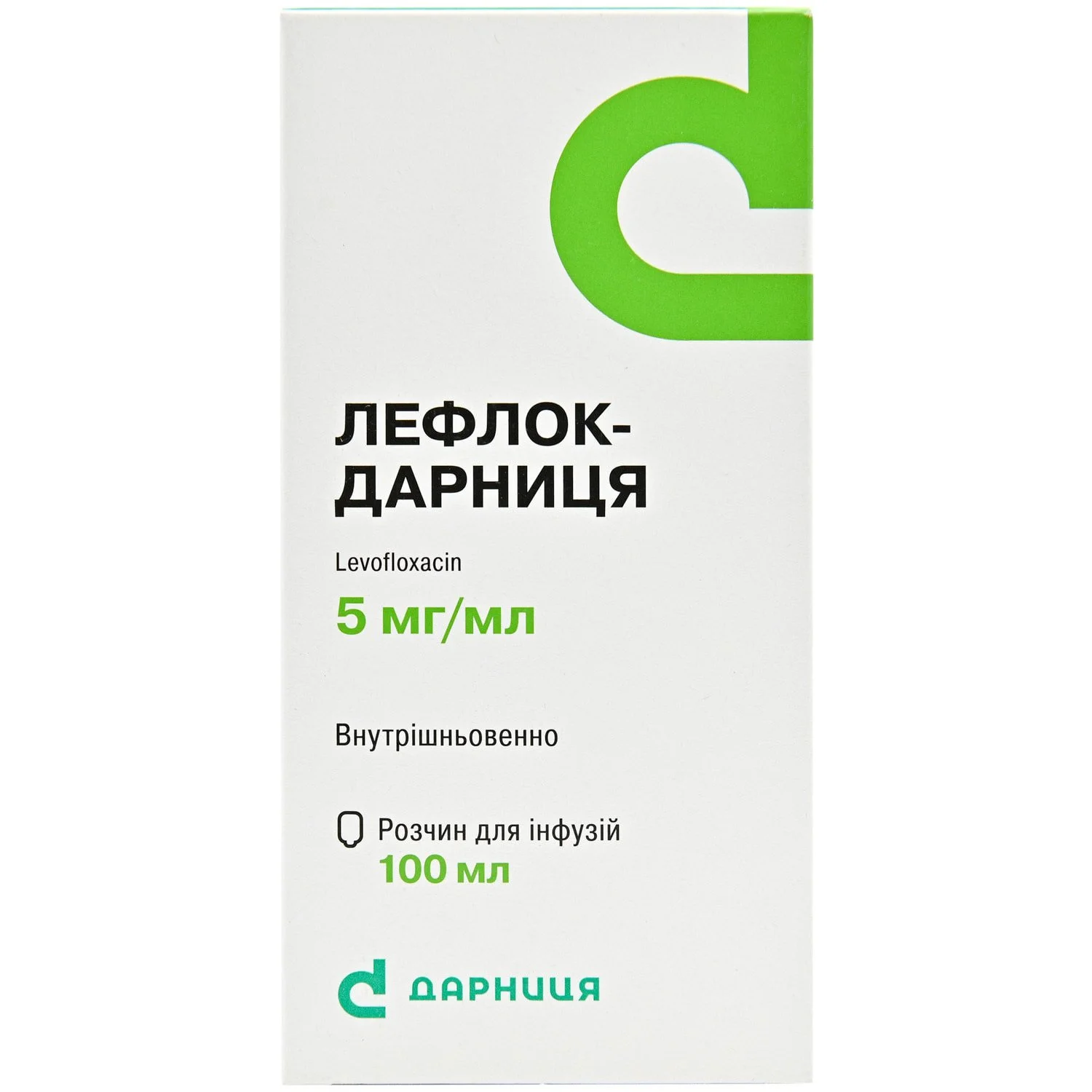 Лефлок-Дарниця розчин у флаконі 100 мл, 5 мг/мл, 1 шт.