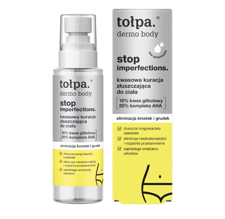 Пілінг Tolpa (Толпа) Dermo Body Stop Imperfections кислотний з 30% кислот, 100 мл