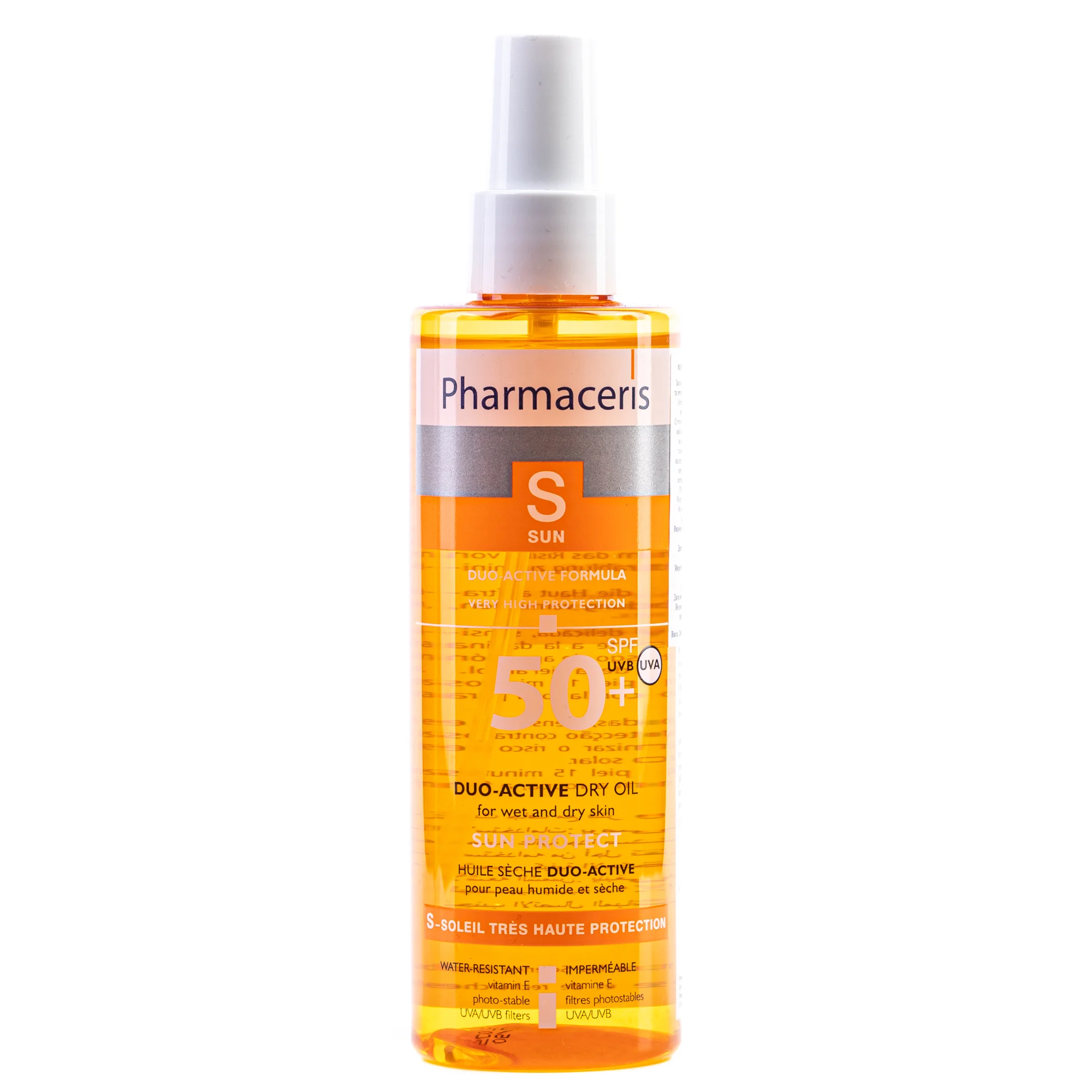 Олія для тіла Pharmaceris (Фармацеріс) S сонцезахисна SPF 50, 200 мл