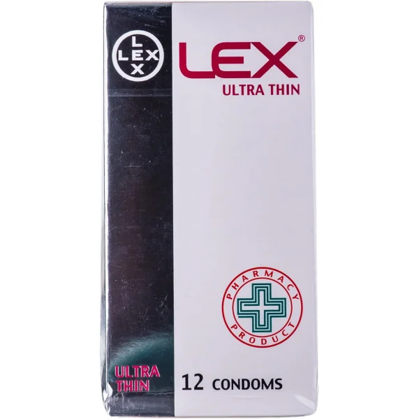 Презервативи Лекс ультра тонкі (LEX Ultra thin), 12 шт.