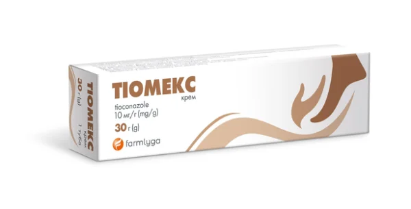 Тіомекс крем по 10 мг/г, 30 г