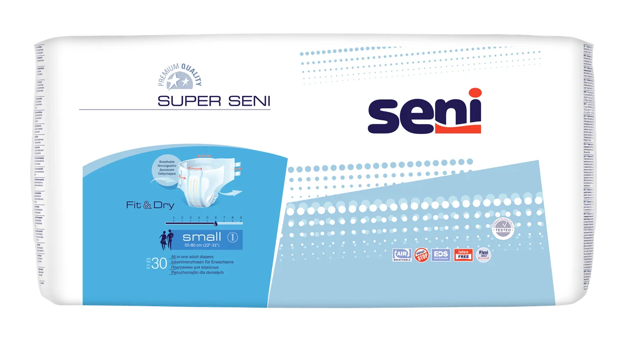 Підгузки для дорослих SENI (Сені) Super Small (Супер Смол), 30 шт.