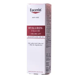 Крем проти зморшок Eucerin (Юцерин) Hyaluron-Filler для шкіри навколо очей з SPF 15, 15 мл