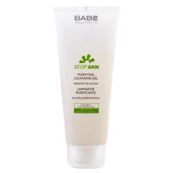 Гель для обличчя Babe Laboratorios (Бабе Лабораторіос) Stop Akn очищуючий для жирної та проблемної шкіри, 200 мл