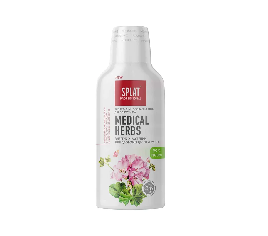 Ополіскувач для ротової порожнини Splat (Сплат) Medical Herbs, 275 мл
