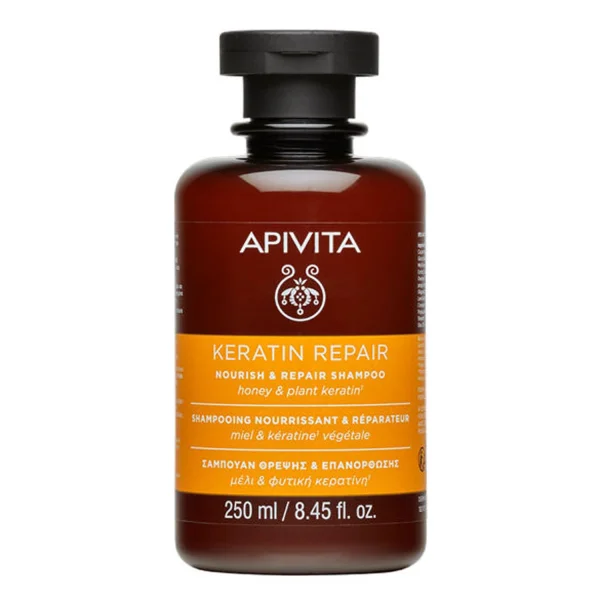 Шампунь Apivita (Апівіта) Keratin Repair кератинове відновлення, 250 мл