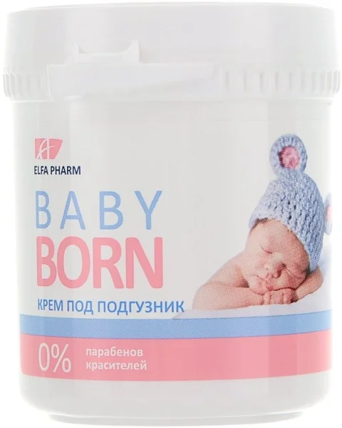 Крем під підгузники Elfa Pharm Baby Born (Ельфа Фарм Бебі Борн), 100 мл.