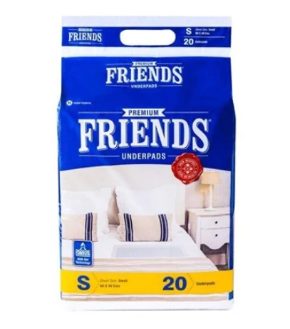 Пеленки Френдс (Friends) ультратонкие 40*60 см (С), 20 шт.