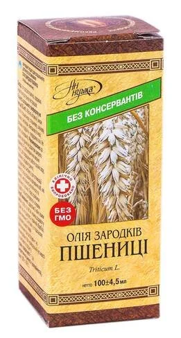 Масло зародышей пшеницы, 100 мл