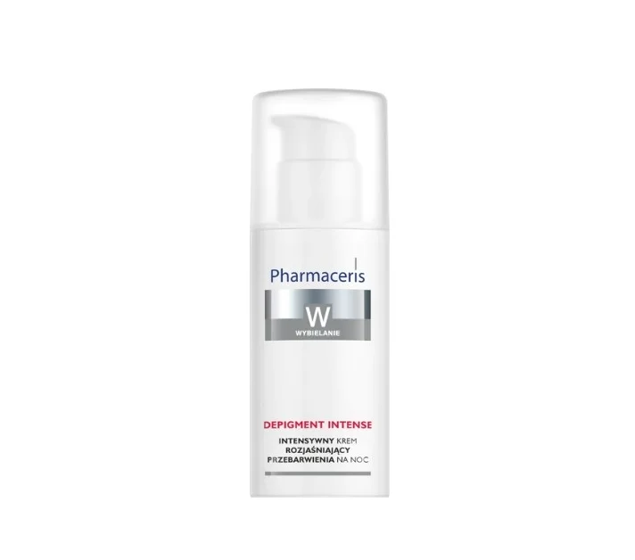 Крем нічний для обличчя Pharmaceris (Фармацеріс) W Depigment Intense з відбілюючим ефектом проти знебарвленя, 50 мл