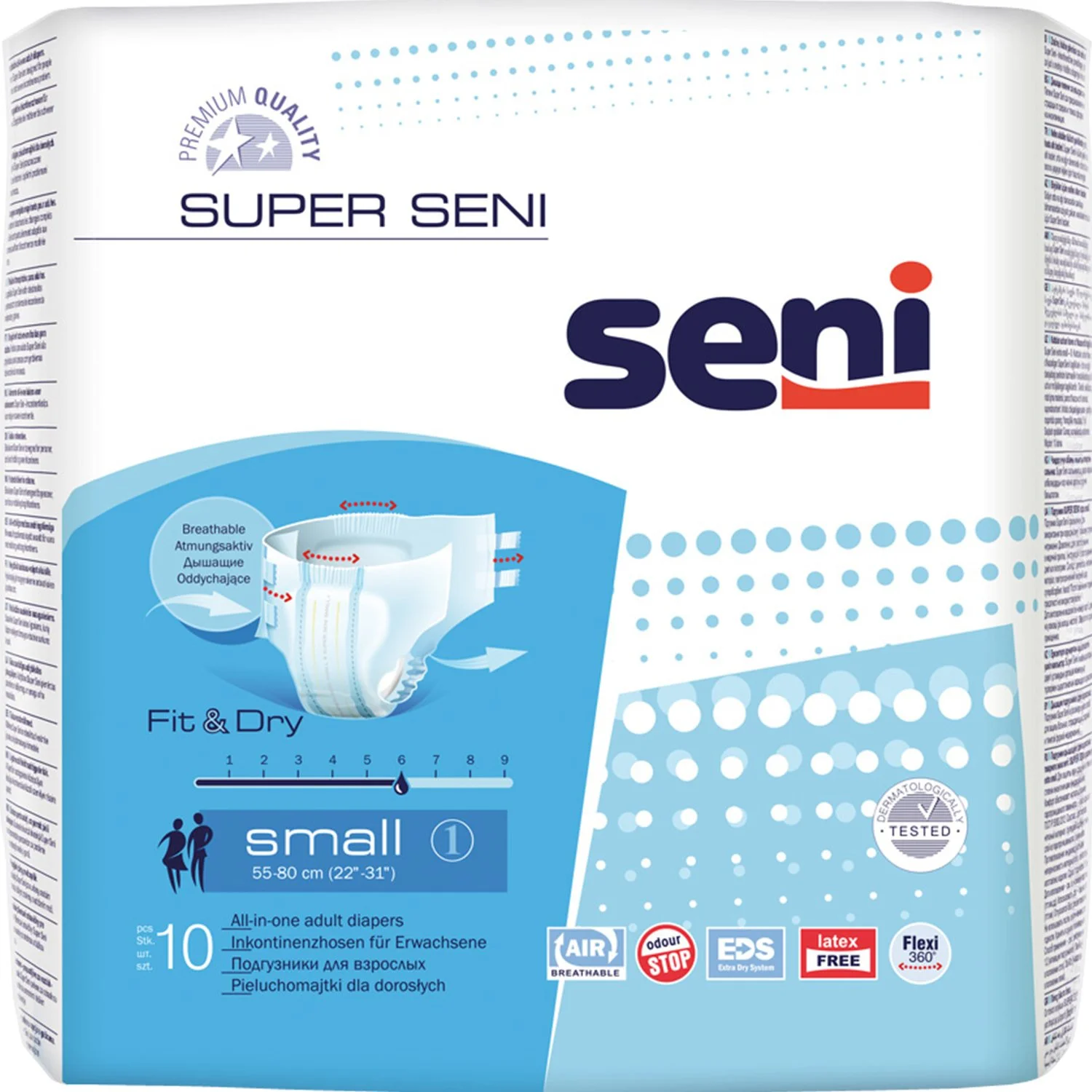 Підгузки для дорослих SENI (Сені) Super Small, 10 шт.